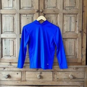 Boy's Gap Fit 10 / 11 Athletic Hooded Long‎ Sleeve Shirt
